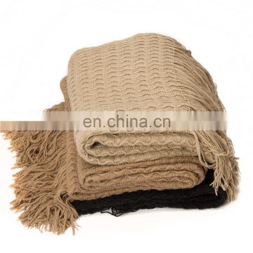 Stock inventory wholesale fashionable scarf shawl blanket