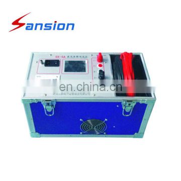 DC Resistance Meter is regulate and tap connect the load regulating transformer directly without discharging