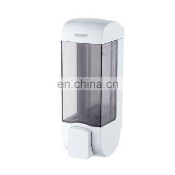 350ml Wall mount Liquid Transparent Crystal Wall Soap Dispenser for Hand Sanitizer