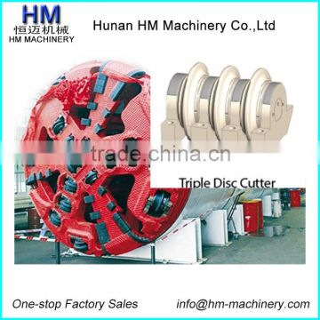 Triple Disc Cutter for TBM Machine Roller Disc Cutter For Tunnel Boring Machine