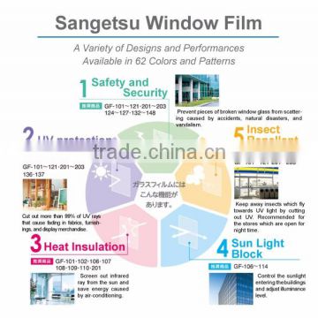 Reliable and Best-Selling uv protective glass film Window Film for both commercial and home use , samples also available