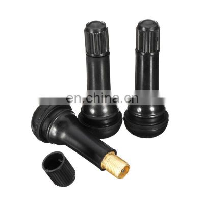 Nature rubber tire valve and tire accessories tubeless tire valve