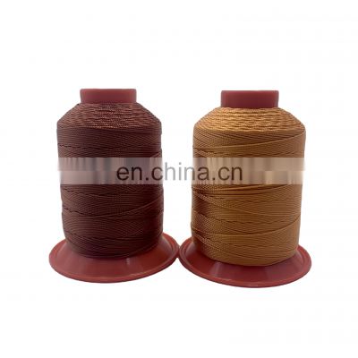 China factory hot selling cheap price nylon 6 nylon 66 bonded sewing thread tex70 bonded thread 3280yd