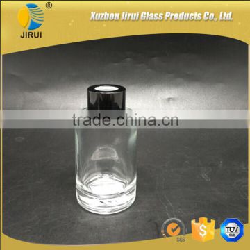 3oz 90ml clear round empty glass diffuser bottles