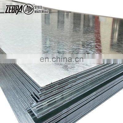 Factory Hot Rolled Cold Rolled 0.12mm - 4mm Coated Zinc Steel Iron  GI Sheet Galvanized Steel Plate For Sale