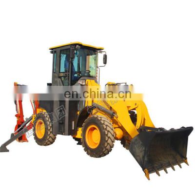 Hot sale mini tractor backhoe wheel loader with CE for sale