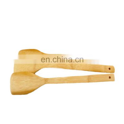Minimalist With Long Bamboo Handle Nonstick Pot Fry Kitchen Bamboo Spatula