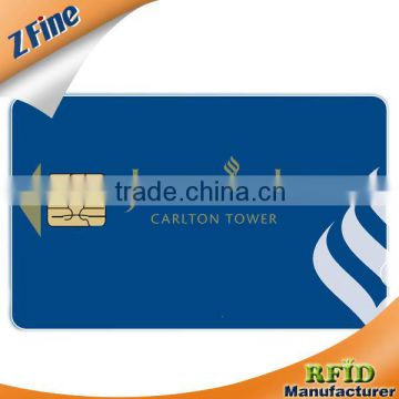 HOT!!!iso smart card cob inlay and chip/credit card size siemens sle4442 ic card manufacturer
