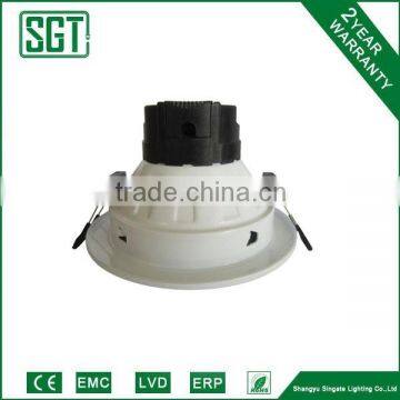 high brightness LED downlight 9W 15w with Aluminum body