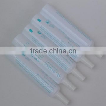 empty plastic tube for industrial packaging