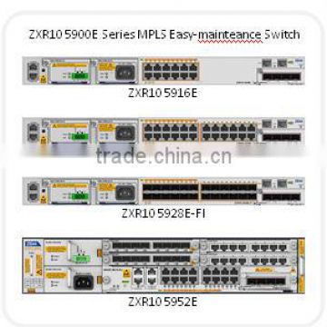 ZXR10 5900E series MPLS Routing Switch; Contact: sherry@versatek.cn
