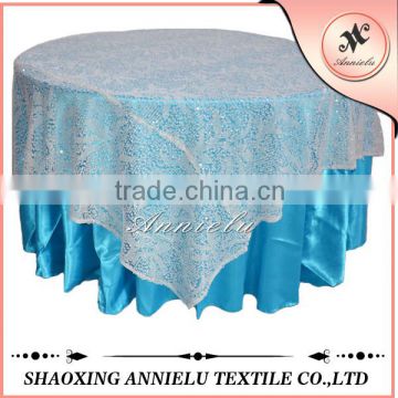 Cheap ivory plastic transparent table cover wedding