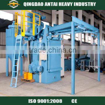 hook type shot blasting machine/shot blasting machine