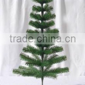 Green Color Decorative Christmas PVC Tree