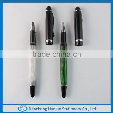 Hot Selling Mini Metal Acrylic Ball Pen, Fashion Acrylic Ballpoint Pen