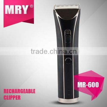 MRY high quality rechargeable hair clipper ceramic moving blade clipper