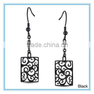 Yiwu Meise fashionable stainless steel dangle earrings