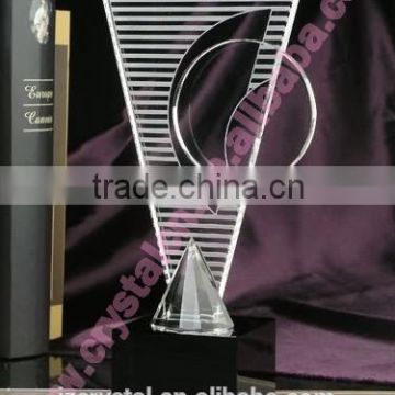 Excellent Crystal Star Trophy for Top Honor Awards