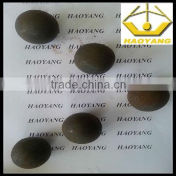 HRC 55 large forged steel ball