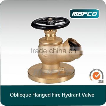 fire hydrant oblique marine valve 2" landing valve