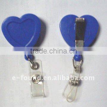 Heart Shape Badge Holder