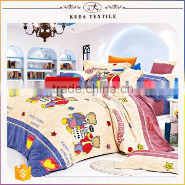 Alibaba wholesale price design your own brand 100% cotton kids duvet cover set