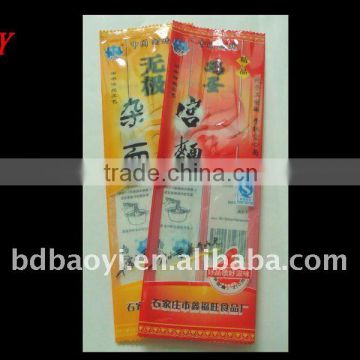 Hot sell promotional delicious noodle packaging bag