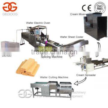 15 Moulds Small Scale Electric Automatic Wafer Biscuit Making Machine Production Line Prices