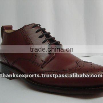 Cow leather mens shoes