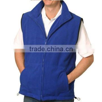Mens fashion blue vest