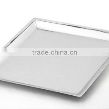 Square Serving Tray With Stainless Steel