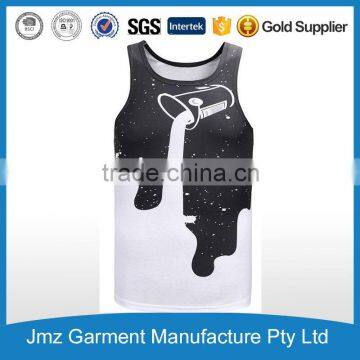 Sleeveless tshirt customized tshirts with your own design tank top