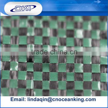 China polypropylene woven ground cover / silt fence /weed barrier