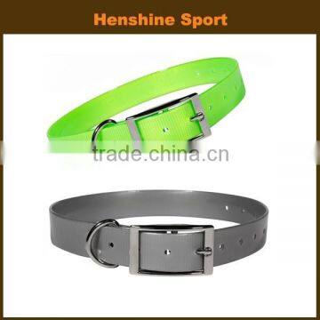 Fluorescent colorful TPU dog collars