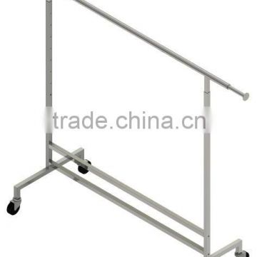 Single rail garment display rack/ Store fixture garment rack