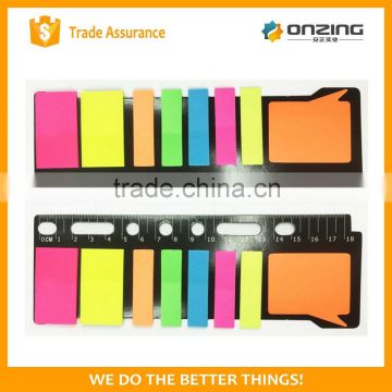 Onzing well sold colorful self-adhesive book marker
