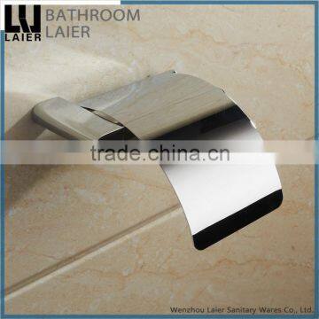 18233 elegant style wholesale walll mounted modern zinc bathroom accessories toilet paper