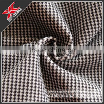 Fashion suit fabric/warp knitting fabric /garment