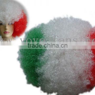 italy flag wigs with EN71 certificate