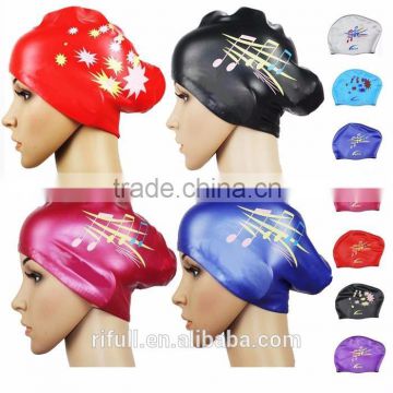 New arrival silicone swim caps for women made in Rifull factory China