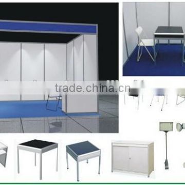 Chinese Aluminium Desk For Display and Exhibition Booth Desks and Chairs