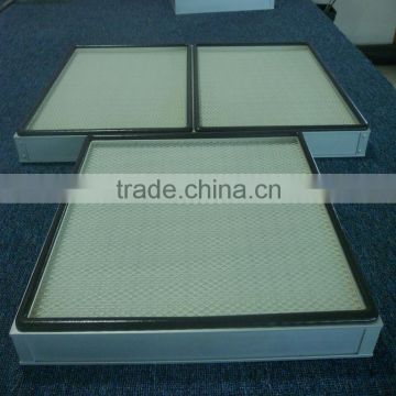 H10~H14 MINI Pleat HEPA Filter For Clean Room;HEPA filter for Laboratory