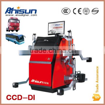 CCD bluetooth wireless laser truck wheel alignment and balancing machine