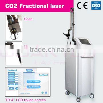 RF tube 10600nm wavelength co2 fractional laser for scar removal
