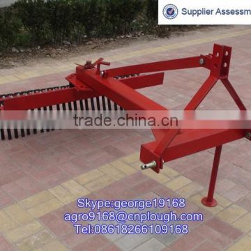 Small Tractor 3 point hitch landscape raking machine for sale
