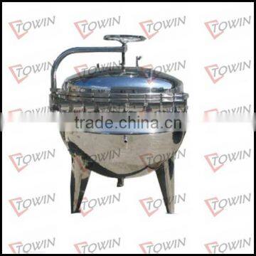 High quality steam/electrical/LPG gas heating industrial electric kettle price