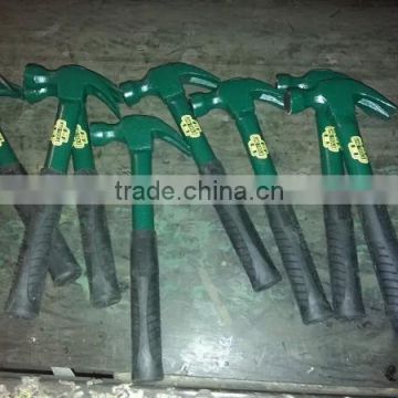 2015 hot sell forging claw hammer steel claw hammer