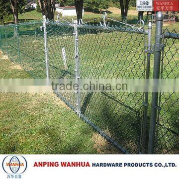 Anping Wanhua--galvanized garden chain link mesh fence