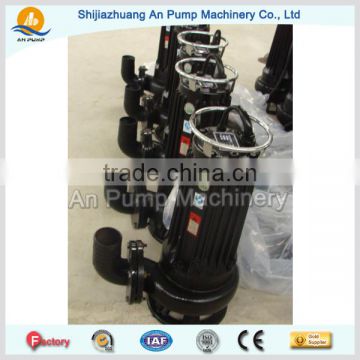 Cast iron electric submersible sewage pump with cutter