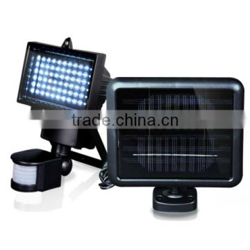 Solar LED Motion Sensor Security Light 2x 3 Watt Cree lamps